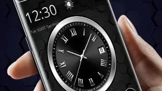 Black Metal Luxury Watch Theme screenshot