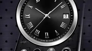 Black Metal Luxury Watch Theme screenshot