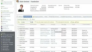 Blackbaud CRM screenshot