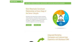 Blackbaud CRM screenshot