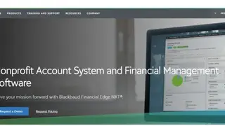 Blackbaud Financial Edge NXT screenshot