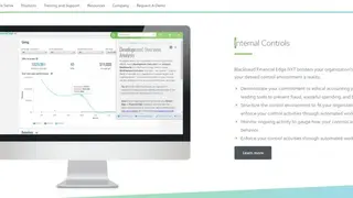 Blackbaud Financial Edge NXT screenshot