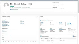 BlackBaud Raisers Edge screenshot