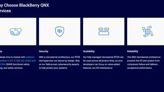 BlackBerry QNX screenshot