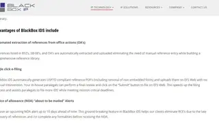 Blackbox IDS screenshot