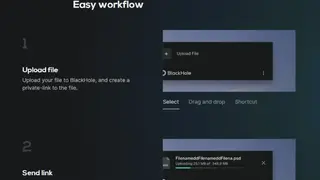BlackHole File Transfer screenshot