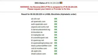 BlacklistAlert screenshot