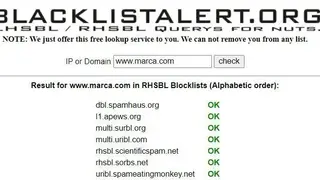 BlacklistAlert screenshot