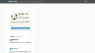 BlahTherapy Chat Hub screenshot