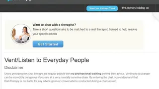 BlahTherapy Chat Hub screenshot