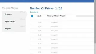 Blancco Drive Eraser screenshot