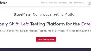 BlazeMeter screenshot