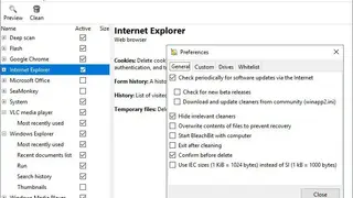 BleachBit screenshot