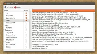 BleachBit screenshot