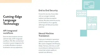 BLEND Localization screenshot