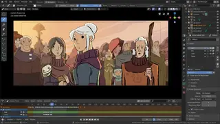 Blender3D screenshot
