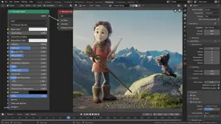Blender3D screenshot