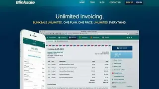 Blinksale screenshot