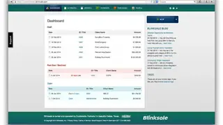 Blinksale screenshot