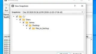 BlobBackup screenshot