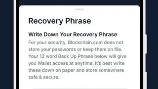 Blockchain Wallet screenshot