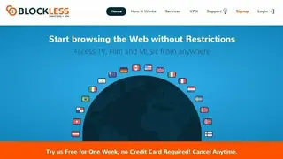 Blockless Proxy VPN – Freedom & Privacy screenshot