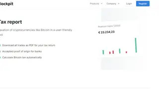 Blockpit screenshot