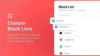 BlockSite: Block Websites & Stay Focused screenshot