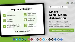 Blog2Social screenshot