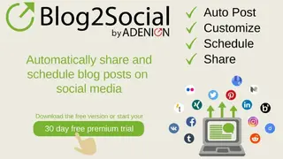 Blog2Social screenshot