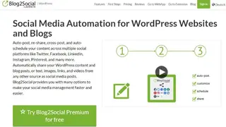 Blog2Social screenshot
