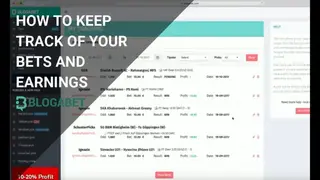 Blogabet screenshot