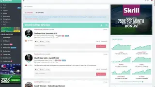 Blogabet screenshot
