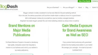BlogDash screenshot