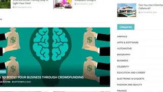 Blogo screenshot