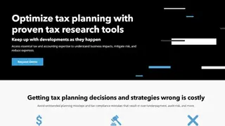Bloomberg Corporate Tax Auditing & Planning screenshot