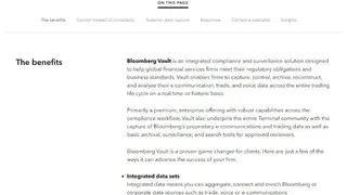 Bloomberg Vault screenshot