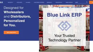 Blue Link ERP screenshot