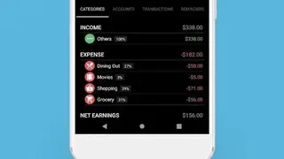 Bluecoins screenshot