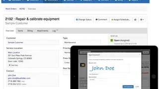 BlueFolder screenshot