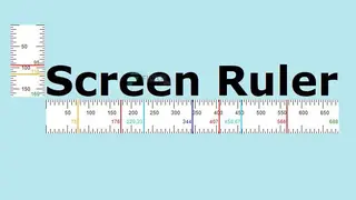 Bluegrams Screen Ruler screenshot