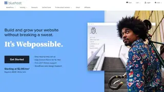 Bluehost screenshot