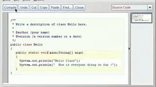 BlueJ screenshot
