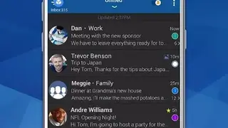 BlueMail screenshot