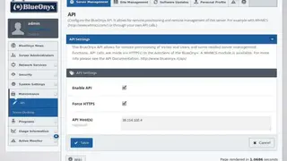 BlueOnyx screenshot