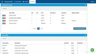 Blueprint CPQ screenshot