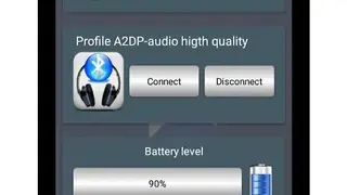 Bluetooth Audio Widget Battery screenshot