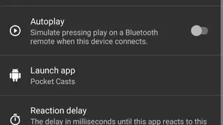 Bluetooth Volume Manager screenshot