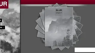 Blur Magazine screenshot