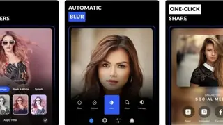 BLUR PHOTO EDITOR screenshot